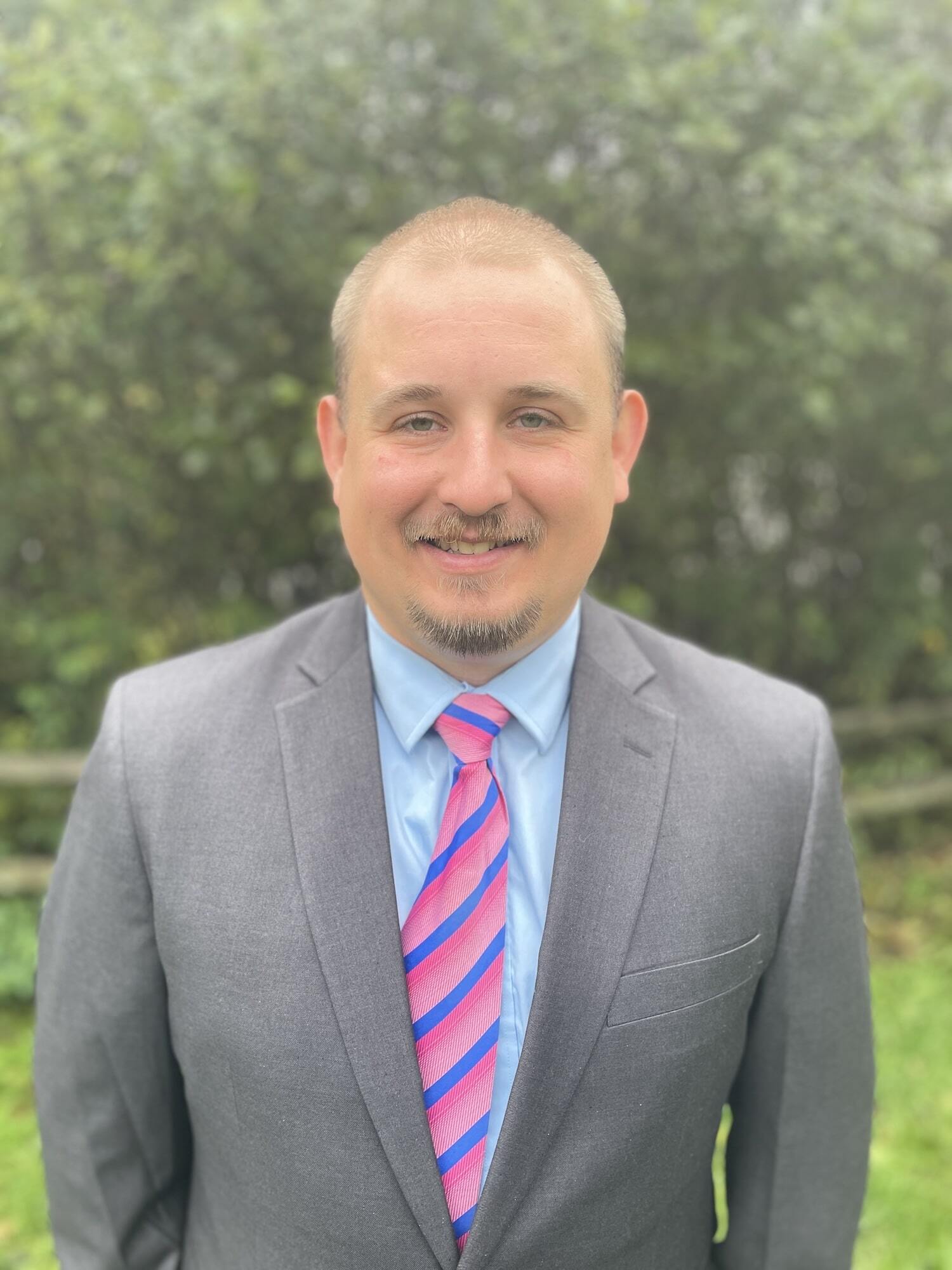 Wall Residences CFO Matthew Rosenbaum standing outside