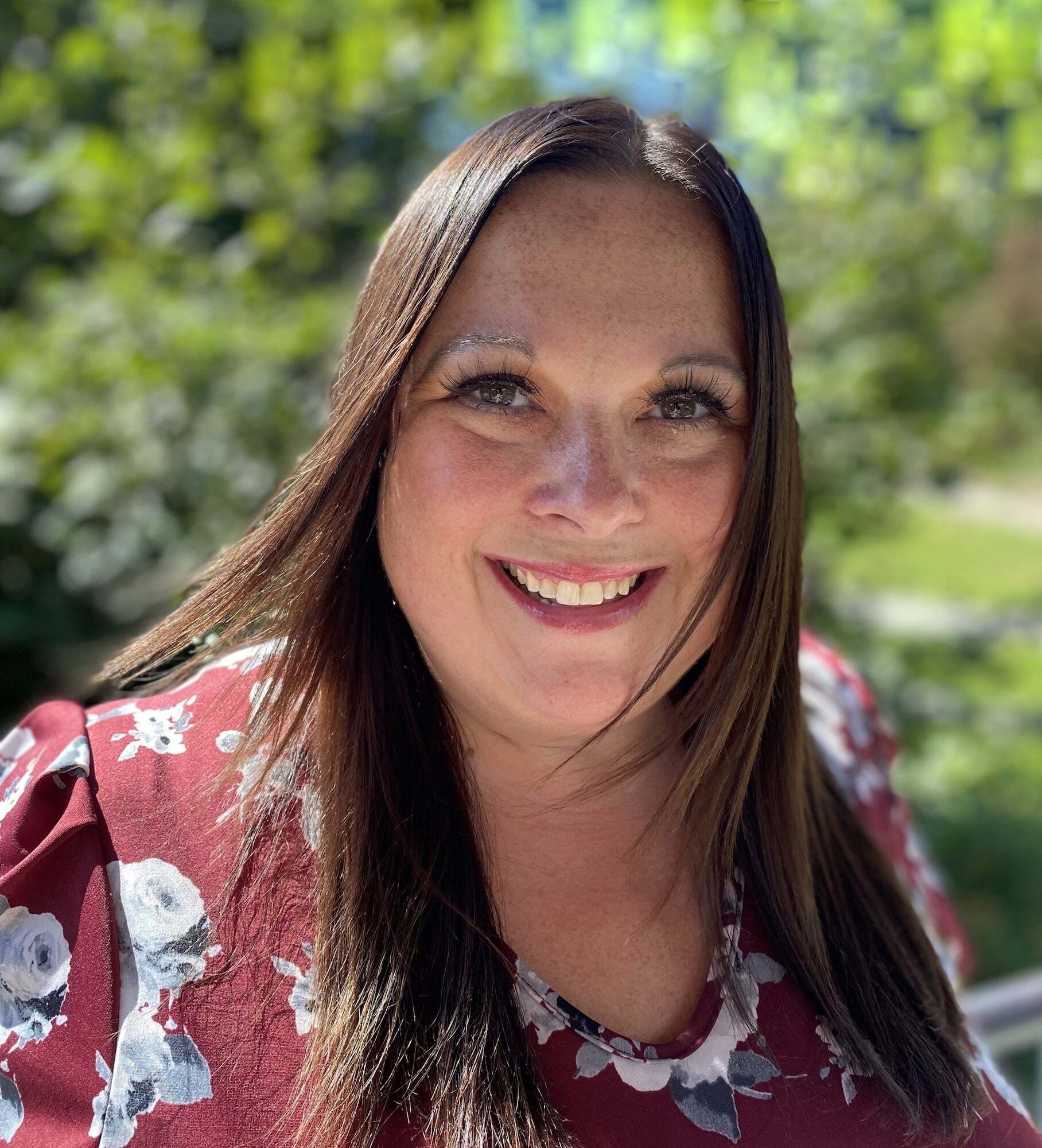 Wall VP of Wall  Community Options Sara Wellons standing outside